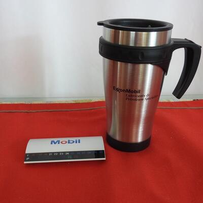 Mobile thermo mug and Mobile thermometer