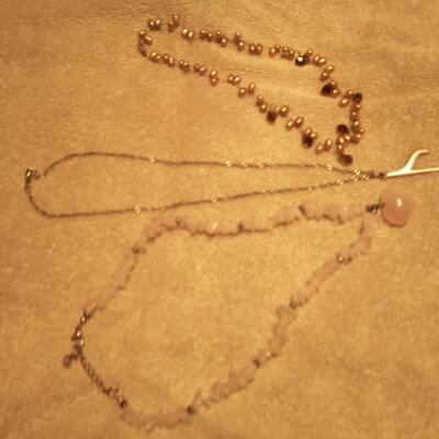 3pc Ladies Necklace Lot