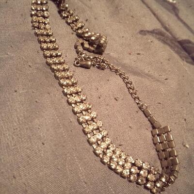 Silver Art Deco Choker (matches 117)