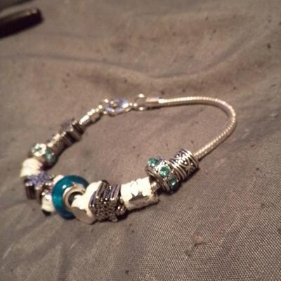 Pandora Style Winter Bracelet