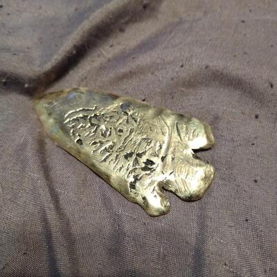 Handmade Recovered Gold Arrowhead *Read*