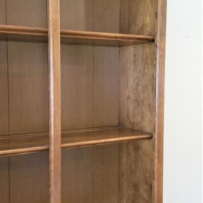 Lot #183  ETHAN ALLEN Bookcase - adjustable shelves