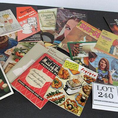 Lot of Vintage Cook Booklets