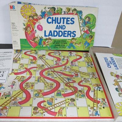 Chutes and Ladders Game, 1978