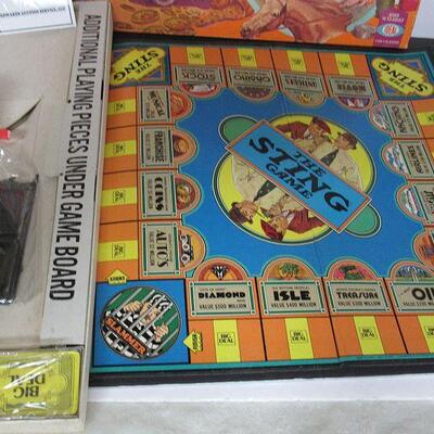 The Sting Game, 1976, Complete, Accessories Never Removed From Plastic, Read Description