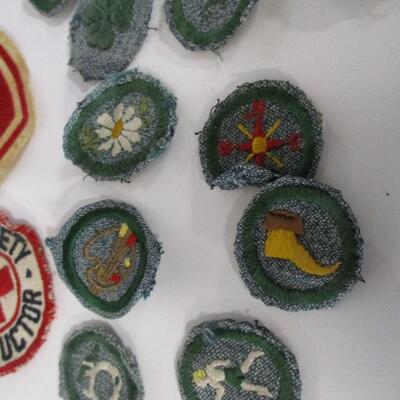 Vintage Patches - Girl Scout Patches - Life Saving