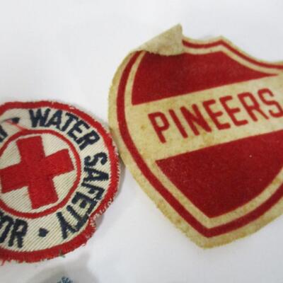 Vintage Patches - Girl Scout Patches - Life Saving