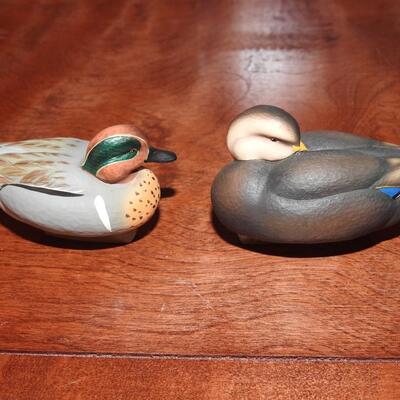 Pair of Miniature Duck Decoys