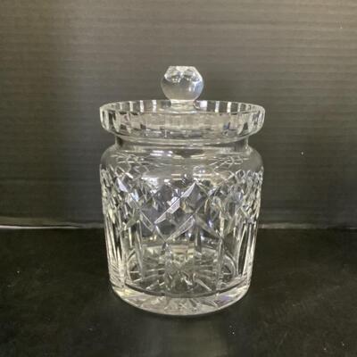 C248 Waterford Crystal Lismore Biscuit Jar