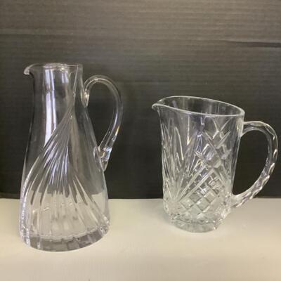 C258 Crystal Water Pitchers