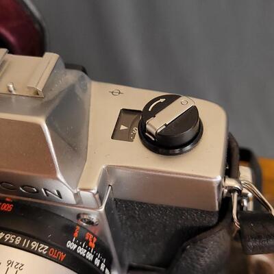 Lot 11: Vintage TOPCON Uni 35mm Camera w/ 53mm Lens and Case