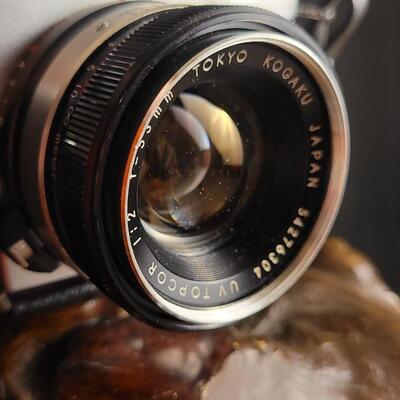 Lot 11: Vintage TOPCON Uni 35mm Camera w/ 53mm Lens and Case