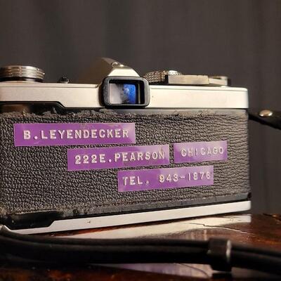 Lot 12: Vintage OLYMPUS 35mm OM-1 Camera w/ 50mm Lens & Original Travel Case