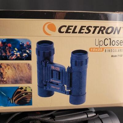 Lot 13: Vintage CELESTRON Up Close 10x25 Binoculars