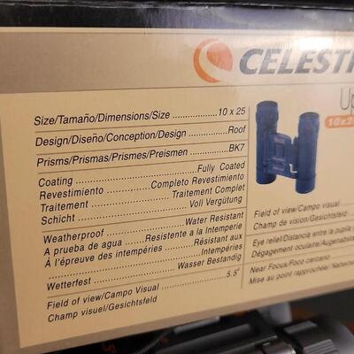 Lot 13: Vintage CELESTRON Up Close 10x25 Binoculars