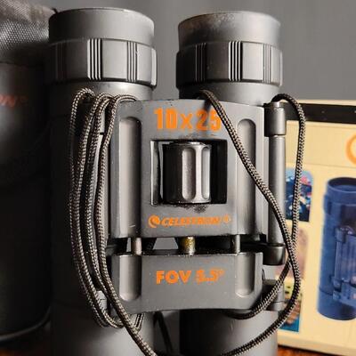 Lot 13: Vintage CELESTRON Up Close 10x25 Binoculars