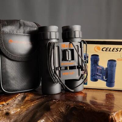 Lot 13: Vintage CELESTRON Up Close 10x25 Binoculars