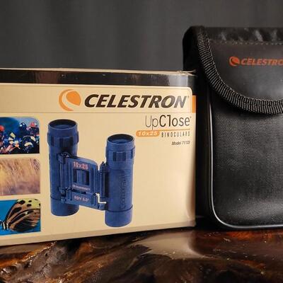 Lot 13: Vintage CELESTRON Up Close 10x25 Binoculars