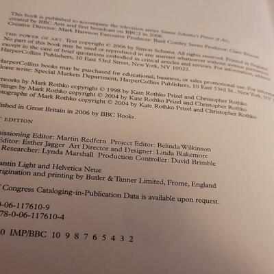 Lot 16: THE POWER OF ART Hardback Book PBS Show Companion