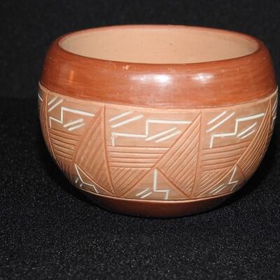 Rosita Dr Herrera Incised Native Bowl