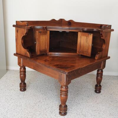 Beautiful Solid Wood Corner Stand