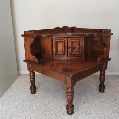 Beautiful Solid Wood Corner Stand