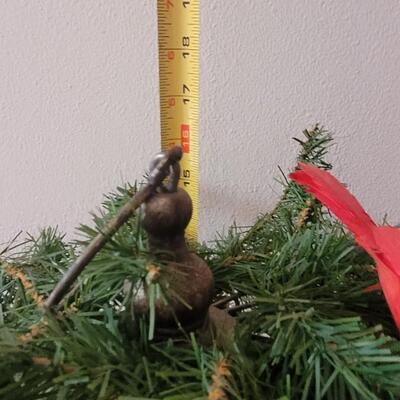 Lot 19: Vintage Christmas Bird Cage
