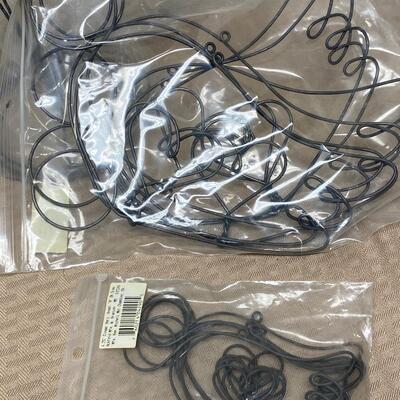 Mixed Lot of Wire Crafting Forms Decor Angel Wings Hangers