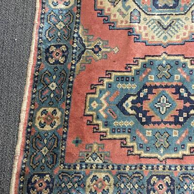 Vintage Antique Ornate Design Caucasian Shirvan Floor Rug 3x4
