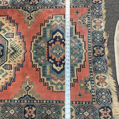 Vintage Antique Ornate Design Caucasian Shirvan Floor Rug 3x4