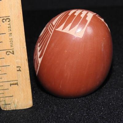 Owl Pottery Egg