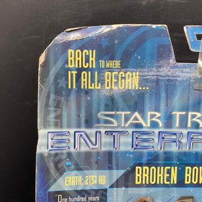 Star Trek Enterprise Broken Bow Captain Archer Scott Bakula Action Figure Packaged Unopened