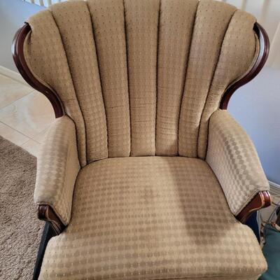 Brownish Decorative Chair..you buy, you move, you load