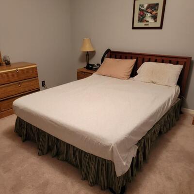 Bed set, headboard and mattress..you buy, you move, you load