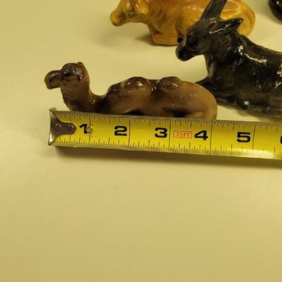 Lot 33: Vintage German Creche - Christmas Nativity
