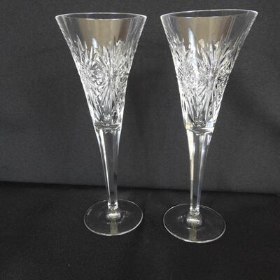 Waterford Champagne flutes