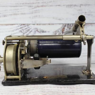 Antique Columbia Graphophone Type Q Phonograph Cylinder Player