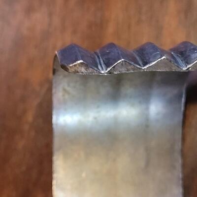 Lot 39: Old Pawn Navajo Ingot Cuff