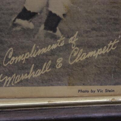 Vintage Framed Photograph Print of the Racehorse Citation After Winning the Hollywood Gold Cup by Vic Stein