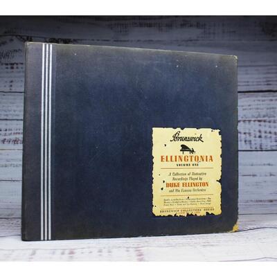 Vintage Brunswick Collectors Series Ellingtonia Volume One Duke Ellington & His Orchestra Album Four Record Set