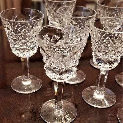 Lot #191   Set of 8 WATERFORD Liqueur Glasses - 