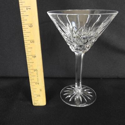 Waterford Martini glass