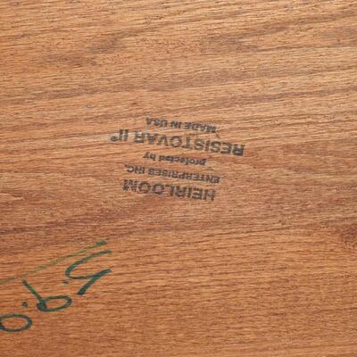Oak Coffee Table and Oak End Table