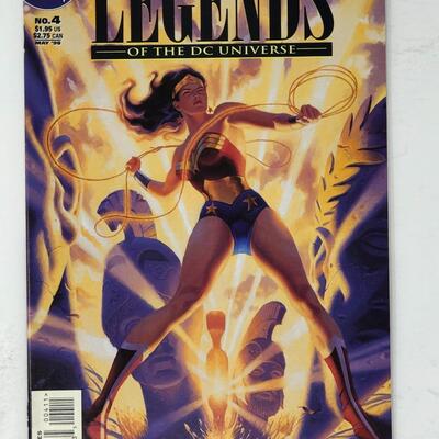 DC, Wonder Woman Legends of the DC Universe, #4