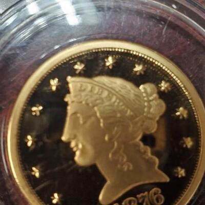 Box G37 - Gold Coins, Kennedy 1/2 Dollar, Buffalo Nickel, Mercury Dime