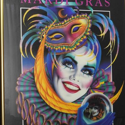 1990 Mystic Mardi Gras Poster