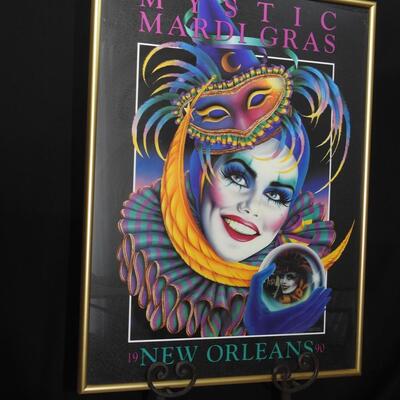1990 Mystic Mardi Gras Poster