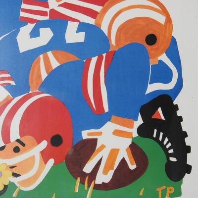 Mobil 58th Cotton Bowl poster