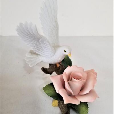 Lot #207  Two Porcelain Flower pieces - ANDREA and CAPODIMONTE