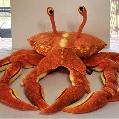 Lot #209  Large Plush Crab - Cirque du Soleil - still has tag.
